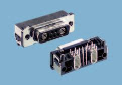 Right Angle Female High Current 7W2, 3W3, 3WK3 Versions with stamped high current contacts Dimensional Drawing 7W2 SMT, THR and Pressfit Versions, Assembly Height 7.