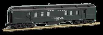 New Haven Road Number 3270 This RPO heavyweight passenger car is green with white lettering and runs  Built in 1914 by