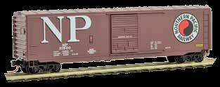 During the late 1960s, many cars on the Northern Pacific roster were rebuilt or replaced to increase load capacities.