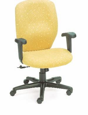 UNITED CHAIR SEATING SAVVY MANAGEMENT CHAIR W/ ARMS ERGONOMIC FEATURES: A,C,D,E,G,H,J,K,L,M FABRIC
