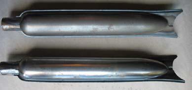 de) Silencer, Fish-Tail, Cr, 75mm (M-72, K-750, K-750M, K MT-11, MT-16, Ural 650) Vendor ID: 72122CJ Out of stock