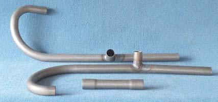 Exhaust Pipes (Long) w/o Cross-Over Pipe Exhaust