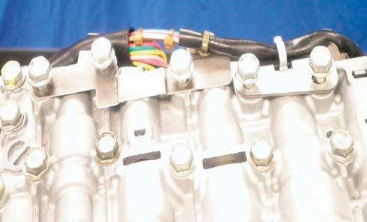 harness bracket Torque all valve body