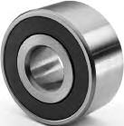 ANGULAR CONTACT BALL BEARINGS DOUBLE ROW ANGULAR CONTACT - 5300 SERIES MEDIUM DUTY METRIC Features high speed polyamide cage ZZ 2RS Bore OD Width Bearing Basic Load Rating Speed Rating Weight mm mm