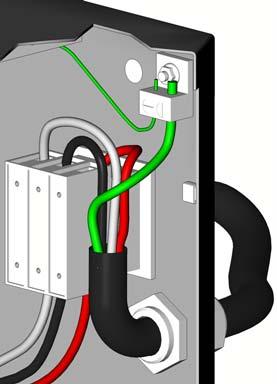Setup Connecting Electrical Cord Power cord is not supplied. See following table. Model Voltage Amps Cord Specification AWG (mm 2 ) 460 31 10 (5.3) RC-20 400 31 10 (5.3) 230 62 6 (13.3) 460 31 10 (5.