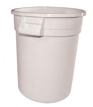 x H LID Plastic Funnel Top Fits tightly onto 32-gallon Gator and most competitors' 32-gallon containers. CASE QTY. MIN. 7710-1 10 Gal. White 15 7 8" x 17" 7711-1 6/cs. 1ea. 7710-3 10 Gal.