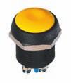 Sealed pushbutton switches - bushing Ø 16 mm - momentary Distinctive features The IR series is a range of sealed momentary pushbutton switches with dia. 16 mm bushing.