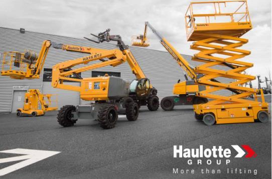 Study performed in cooperation with Haulotte Group is one of the world leader in lifting