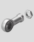 Standard cylinders DNCI, with integrated displacement encoder Accessories Flange mounting FNC + = plus stroke length Material: FNC: galvanised steel Free of copper, PTFE and silicone Dimensions and