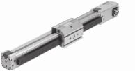 Linear drives DGPI/DGPIL, integrated displacement encoder Features DGPI, without guide 92 Piston 25 63 mm Stroke 225 2,000 mm Standard driver Low characteristic load