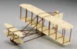 The Wright Flyer goes airborne with a simple hand launch.