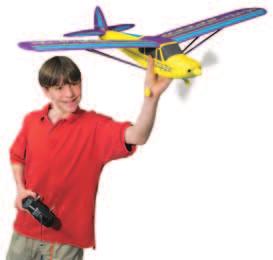 Radio Control With a Speed Pilot and 8 AA batteries, you have everything you need to enjoy exciting R/C flight!