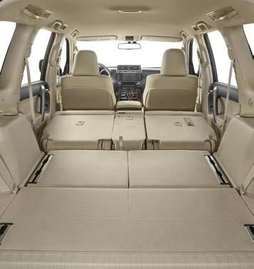 Additional Packs VOYAGE PACK 20 000 PLN Prado grade Configuration of a 7-passengers version: 3rd row seats manually folded 3rd row curtain shield airbags Premium Grade Configuration of a 7-passenger
