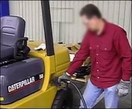Battery changing stations for forklifts should reflect both proper safety precautions and good housekeeping techniques.
