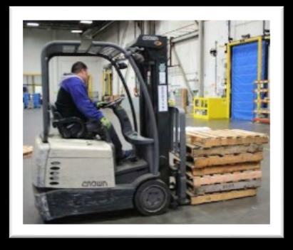 However, they present other serious hazards that must be addressed. Recharging Electric Forklifts Electric forklifts are powered by large lead-acid batteries, which must be routinely charged.
