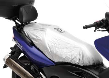 your scooter s saddle Protects your saddle against sun, rain and dirt when parked Made from extra durable material Features the Yamaha tuning-fork logo 5GJ-W0702-00-00 Nylon General fit for most