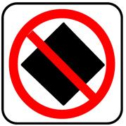 Page 39 OPTIONAL Dangerous Goods Prohibition Sign (RB-70) The Dangerous Goods Prohibition Sign will show that carriers of Dangerous Goods, as defined by legislation, may not travel on a particular