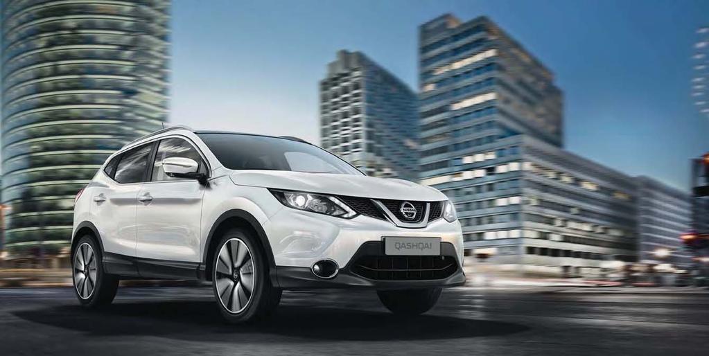 THE NISSAN QASHQAI THE ULTIMATE URBAN EXPERIENCE IT SPEARHEADED A REVOLUTION and now it s back with a defi ant new design, advanced intuitive technology, state-of-the-art