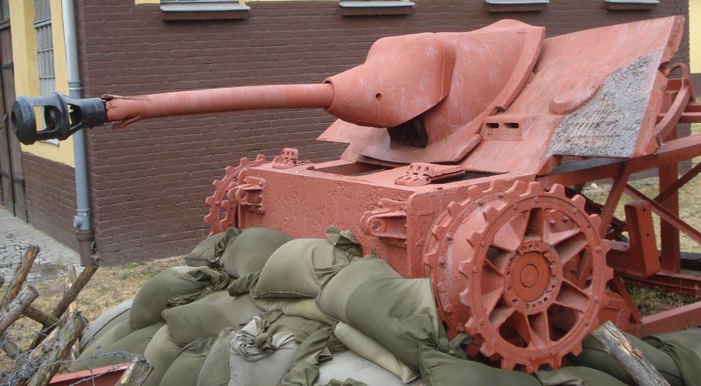 Jagdpanzer IV early L/48 front armour plate and gun + PzKpfw.