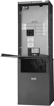 Servicenter Mini-Unit Substations Integral Transformer and Distribution Center Product Description This easily installed and serviceable unit incorporates a Type QMS transformer (single-phase) or a