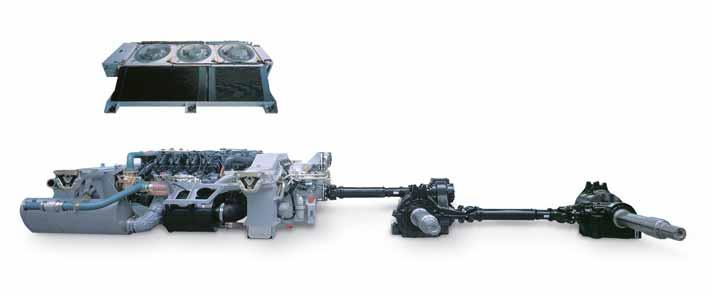Transmission oil heat exchanger Turbo