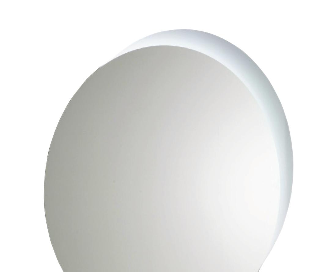 1201 CORAL LED back-lighted polished edge mirror with