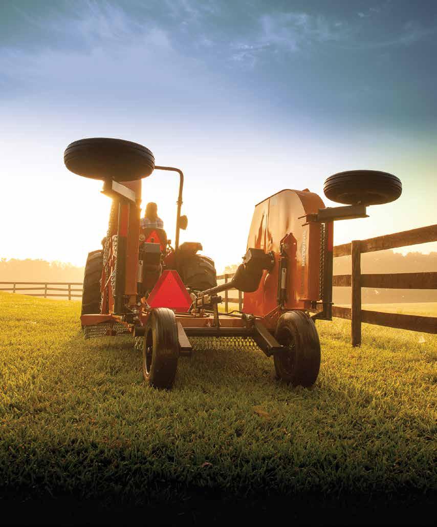 Mowing Tips A tractor and a mower attachment are not the only important parts of maintaining grass on your property.