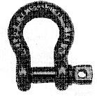 SHACKLE INSPECTION The working load limit (WLL) must be printed on the shackle or