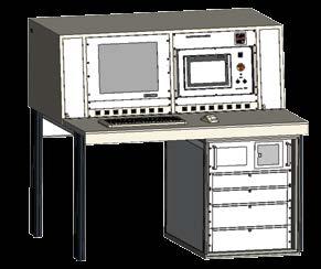 Due to its modular design and high flexibility it is not only widely used for factory and on-site testing of