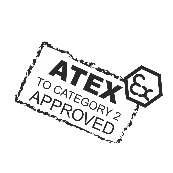 EUROPE/GLOBAL - ATEX / IECEx APPROVAL Protection Group II C/A21, Category 2, Gas & concept, Dust, T5, IP66 Flame Proof d Casing precision diecast LM24 alloy, anodised & epoxy stove enamel.