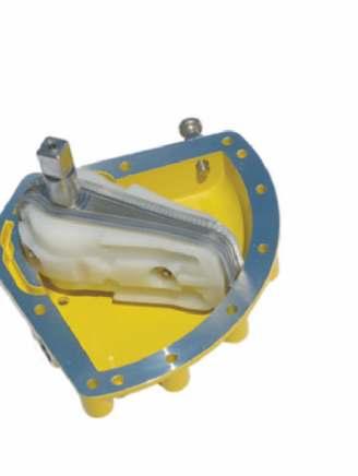 filling/energy absorbent sideplates (polymer or metal) Double opposed, Polyurethane, lip seals for effective sealing and long maintenance free life Single moving part Simplest and most reliable