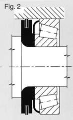 (2-4) are fitted with spring-loaded sealing lips which are in constant contact with the external bearing ring and thereby effect a