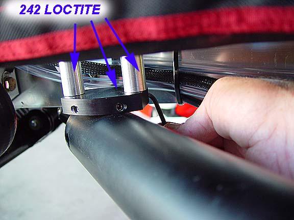 7 Add 242 LOCTITE to threads of all other three Screws (item 32) and secure the Rocket. 4.