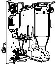 Components: Mini-Separator with draining pump, Hydrocyclone, mignon electropneumatic valve, spittoon draining unit with printed board, printed board for Mini-Separator with draining pump.