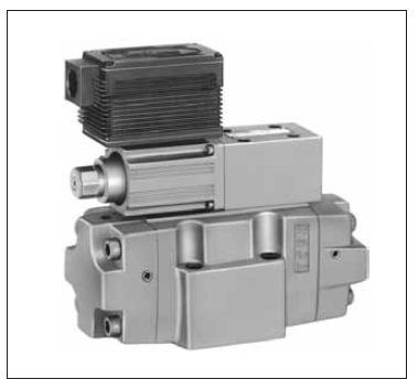 These valves consist of a small size but high performance EH series electro-hydraulic proportional pilot relief valve and reducing valve with relief function.