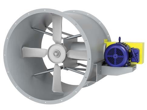 TABD Belt Driven Aerovent s belt driven tubeaxial fan is recommended for all general applications and is particularly useful in handling corrosive fumes, smoke, and hot or moist air when specified