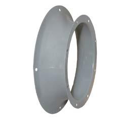 The variable inlet vane s inlet is flanged and drilled to accept ductwork or an inlet bell as the system requires.