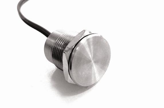 Piezo Switches 16mm Non Illuminated 16MM Non Illuminated Non Illuminated 20 cm lead Flathead or Guided profile MPZ016 Specification MPZ016 Environmental Specification Type Momentary Sealing IP68;