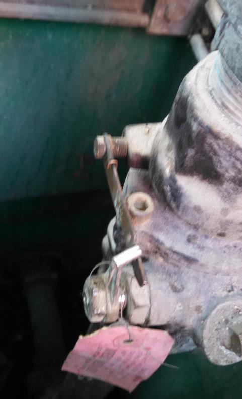 Shear Valve Not Functional Discovered during inspection.