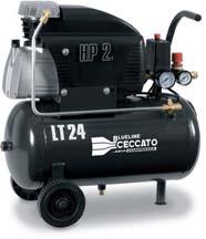 following features: ON/OFF pressure switch. Pressure reducer. Carrying handle (6 litres) and wheels (24 and 50 litres).