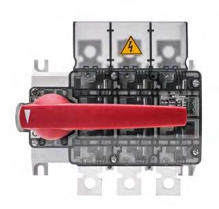 CUSTO Panel The CUSTO fuse base D01 and D02 for installation in the 45 mm standard field section offers a high level of safety and favourable connection conditions.