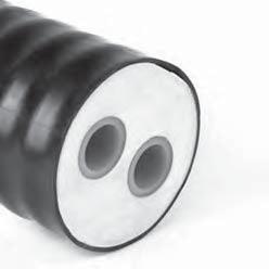 O 2 Barrier pipe is made of high-quality crosslinked polyethylene, manufactured using the high-pressure peroxide method (PEXa).