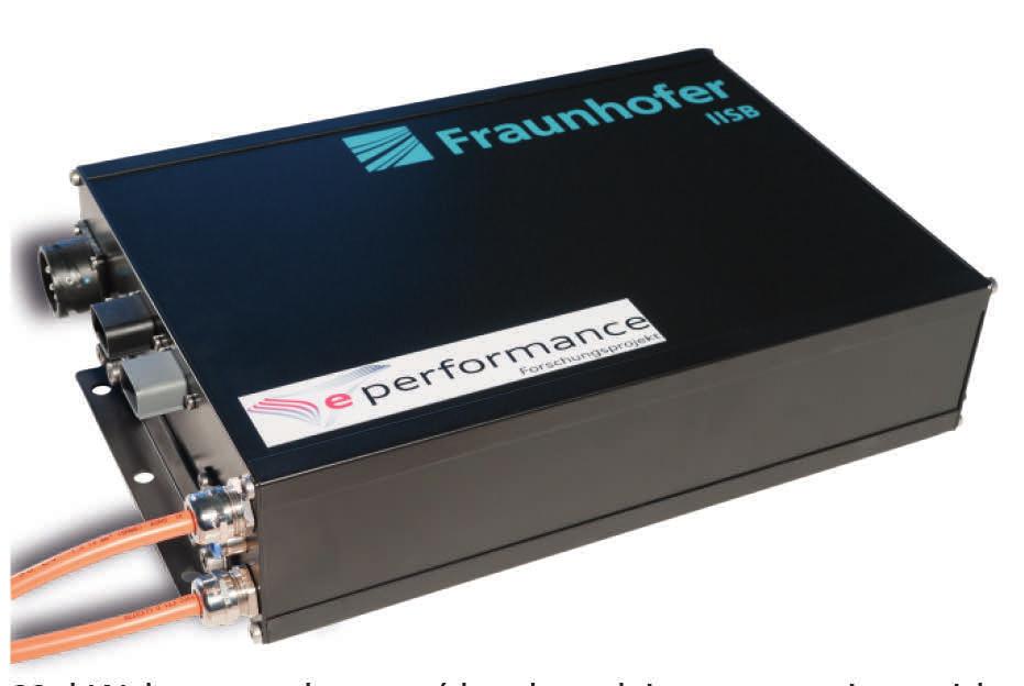 chargers, Fraunhofer IISB follows a modular design approach based on 3.7 kw galvanic isolated AC/DC converter units.