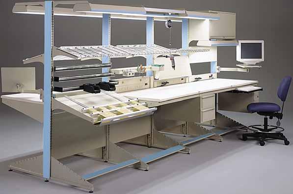 Arlink 8000 Workstation Features Simplicity Adaptability Secure storage Clean room certification Fast, easy assembly.