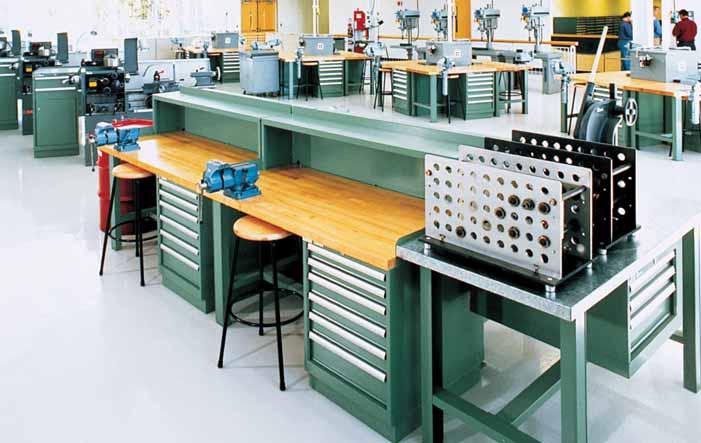 Lista Industrial Workbenches Make Any Workspace Work Lista s rugged industrial workbench systems and their large variety of