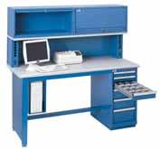 FUNCTIONAL, ATTRACTIVE TECHNICAL FURNITURE FOR A WIDE RANGE OF ELECTRONIC AND ASSEMBLY TASKS Lista Workspace Furniture Arlink 8000 Workstation
