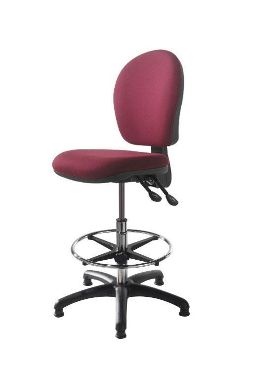 Strong stylish contours along with user friendly height and angle adjustment.