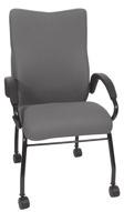 Backrest height and width: Low (L): 20 H x 17 W (508 x 432 mm) High (H): 24 H x 17 W (610 x 432 mm) 19 (483 mm) 20 (520 mm) LX-L-2 LX-H-4-30 Low LX-L-2 Cantilever Base on Glides 517 541 578 615 665