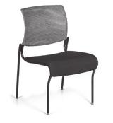 ocelot Stacking chair To Order: Add any from left to right to the OC-4 model. Then add the fabric name and color number followed by the mesh color.