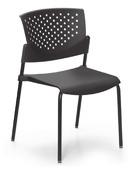 penta Stacking chair To Order: Select model and add any additional as required. An example: PN-4-50-SX: Penta, 50 Arms and Sandex Finish. Steel frame and molded polypropylene shell.